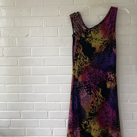 Lynn Ritchie Silver EUC Sleeveless Gorgeous Fully Lined Dress. No Wrinkle! - Picture 5 of 15